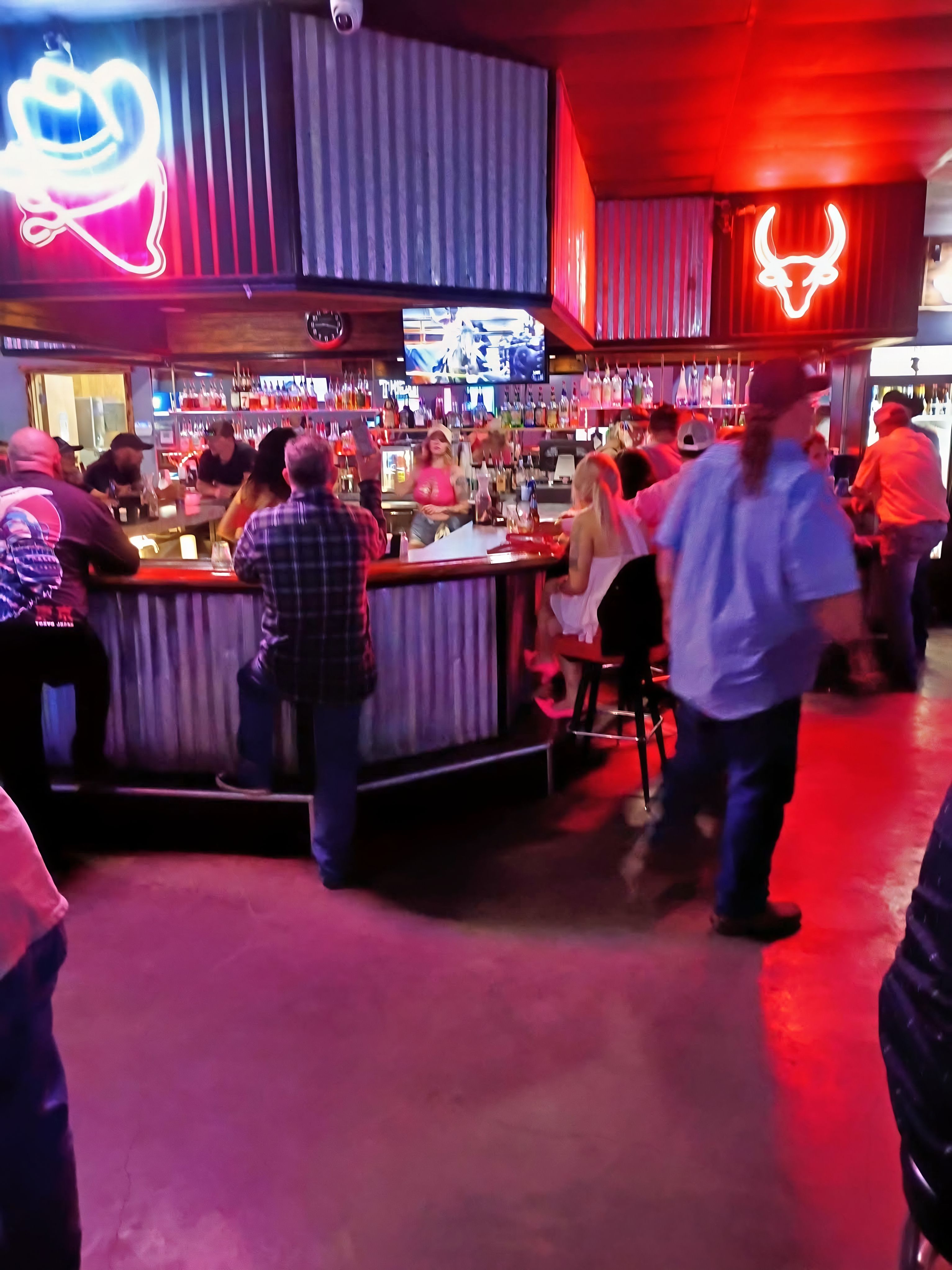 Crazy Horse Saloon and Dance Hall dance floor in Wichita Falls